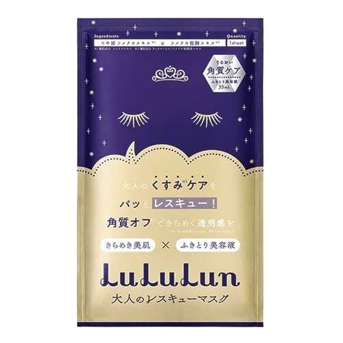Тканевая маска LuLuLun One Night Anti-Age Renewal антивозрастная 1 шт в Рени