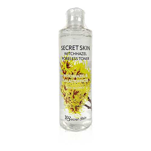 Тонер для лица с экстрактом гамамелиса SECRETSKIN Witchhazel Poreless Toner 250мл в Рени