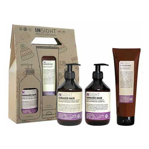 Набор для волос INSIGHT Professional Damaged Hair INSIGH Зима шапочки в Рени