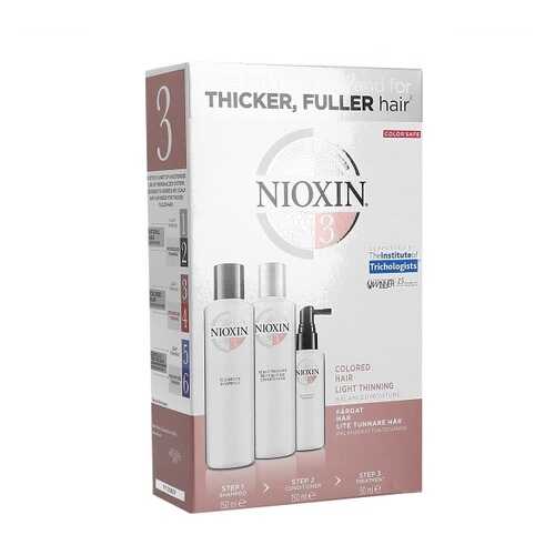 Набор для волос Nioxin 3-х ступенчатой системы Система 3 150 мл 150 мл 50 мл в Рени