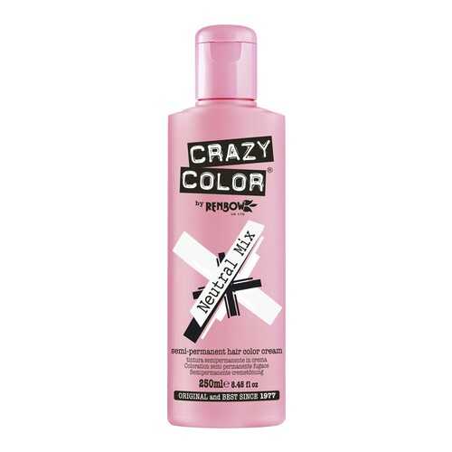 Краска для волос Crazy Color Semi-Permanent Hair Color Cream Нейтральный микс 250 мл в Рени