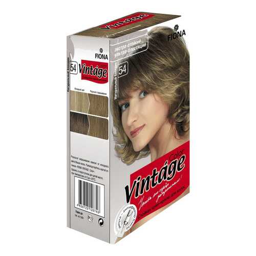 Краска для волос FIONA Vintage Color 54 Натуральный блондин 180 мл в Рени
