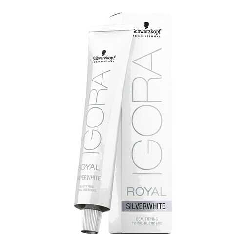 Краска для волос Schwarzkopf Igora Royal Absolutes Silver White Серебро 60 мл в Рени