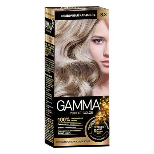 Краска для волос SVOBODA GAMMA Perfect color сливочная карамель 8,3, 50гр в Рени