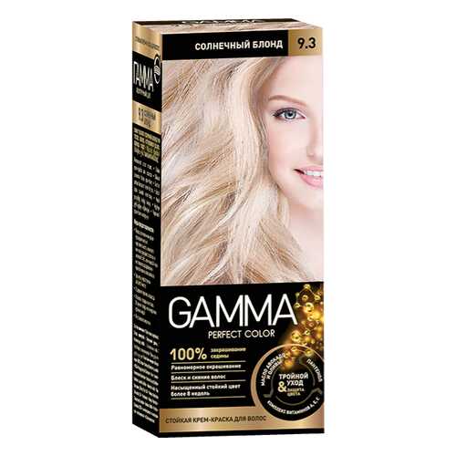 Краска для волос SVOBODA GAMMA Perfect color солнечный блонд 9,3, 50гр в Рени