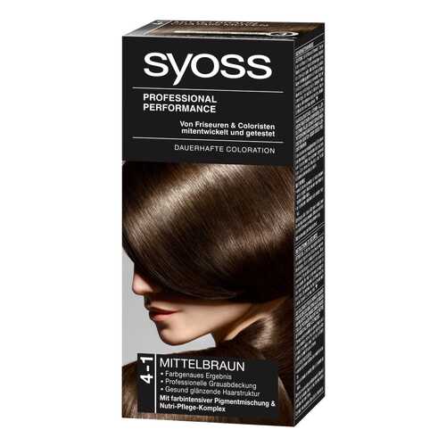 Краска для волос Syoss Color 4-1 Каштановый в Рени