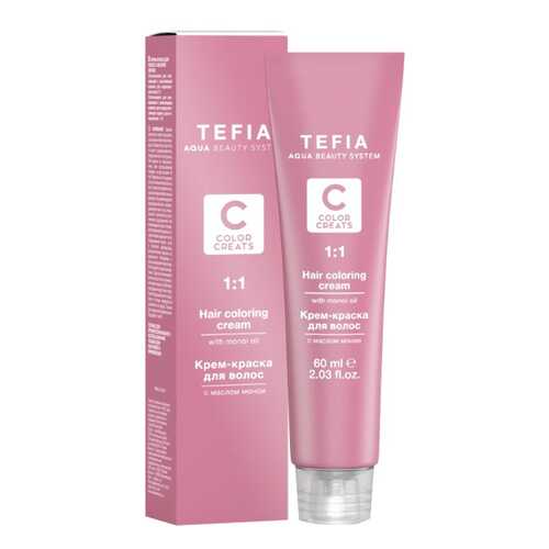Краска для волос Tefia Color Creats 9.17 Очень светлый блондин серебристый 60 мл в Рени