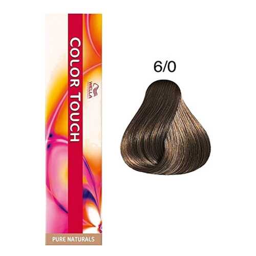 Краска для волос Wella Professionals COLOR TOUCH 6/0 Темный блонд 60 мл в Рени