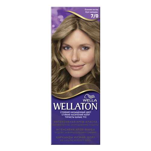 Краска для волос Wella Wellaton 7/0 осенняя листва 110 мл в Рени