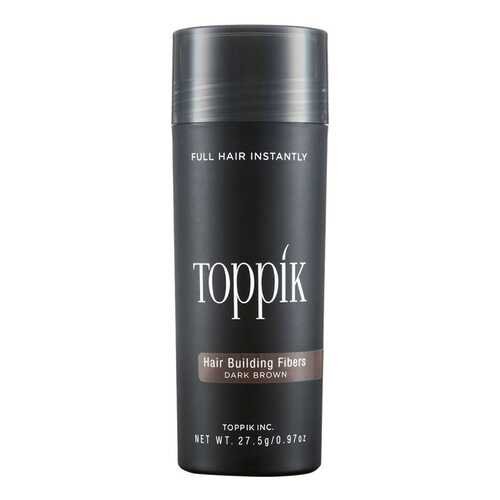 Пудра-загуститель для волос Toppik Hair Building Fibers Брюнет 27,5 гр в Рени