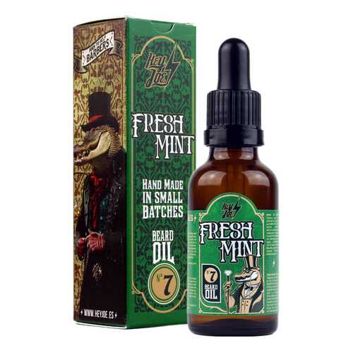 Масло для бороды HEY JOE 7 FRESH MINT Бодрящая мята , 30 мл в Рени