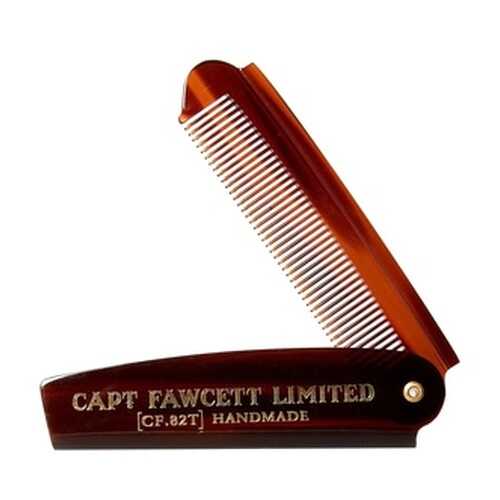 Складная расческа для бороды Captain Fawcett Folding Pocket Beard Comb в Рени