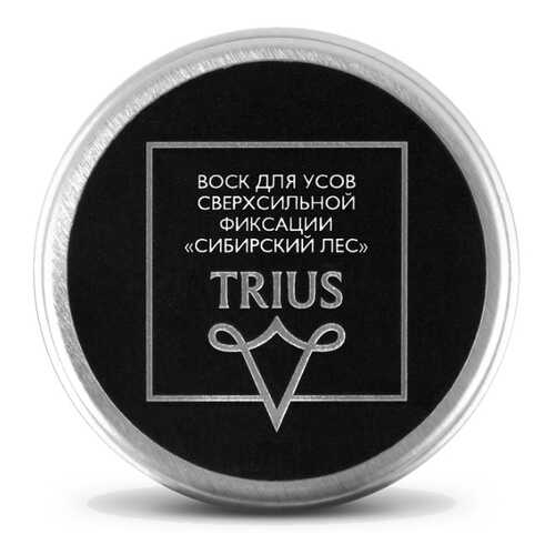 Воск для усов TRIUS Сибирский лес сверхсильной фиксации 15 мл в Рени