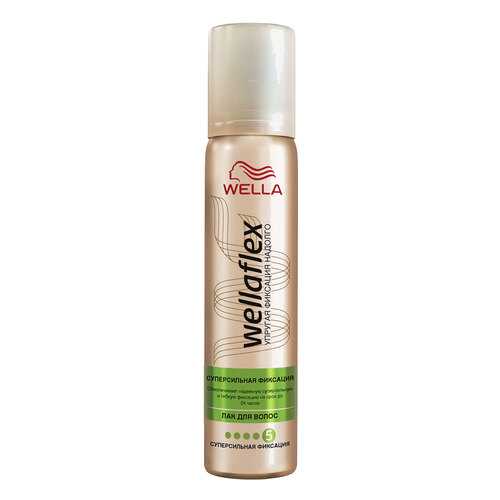 Лак для волос Wella Wellaflex Суперсильная фиксация 75 мл в Рени