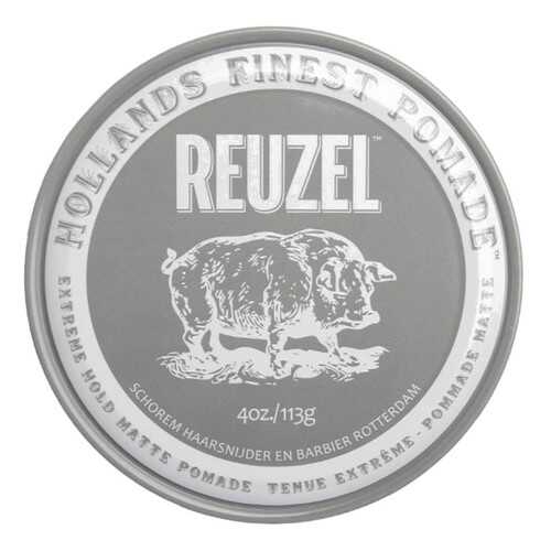 Матовая помада Reuzel суперсильной фиксации Extreme Hold Matte Pomade 113 гр в Рени