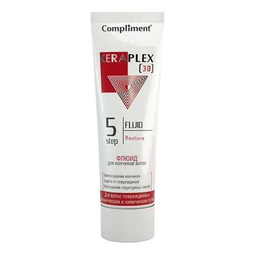 Флюид для волос Compliment Keraplex Для кончиков 80 мл в Рени