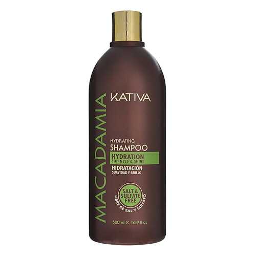 Шампунь Kativa Macadamia Hydrating Shampoo 500 мл в Рени