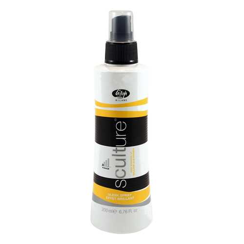 Спрей-блеск эластичной фиксации для волос Lisap Milano Sculture Sleek Spray 250 мл в Рени